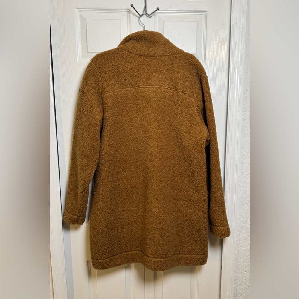 Natural Reflections Brown Teddy Jacket - Picture 6 of 8